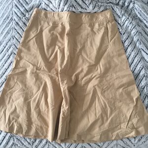J.Crew A-line Skirt, Khaki, Sz 10